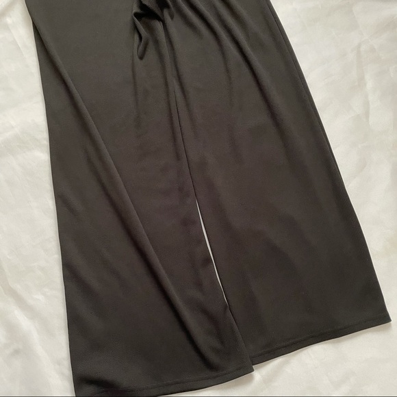 High Waist Wide Leg Black Pants - Picture 5 of 5